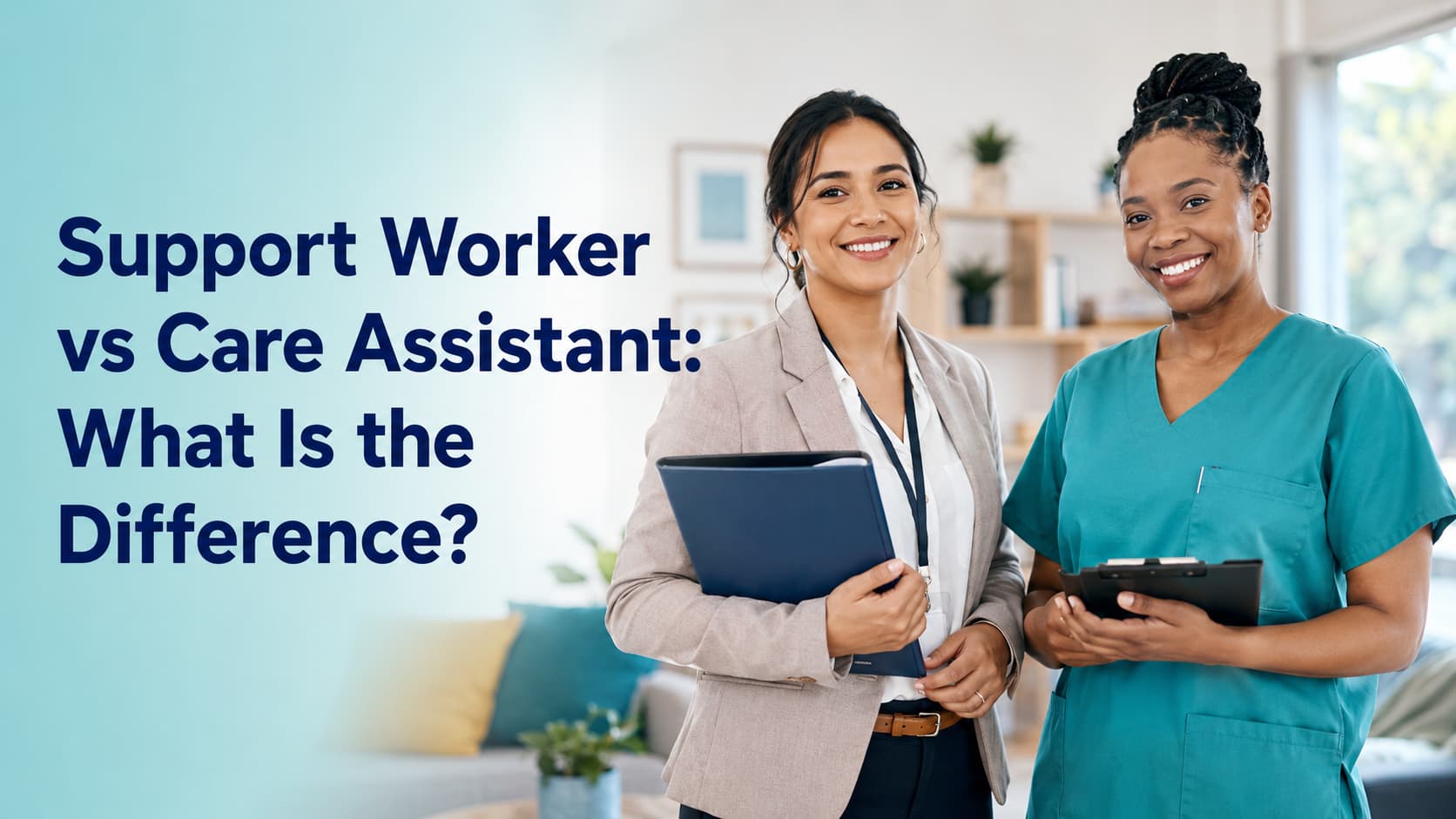 Support Worker vs Care Assistant: What Is the Difference?